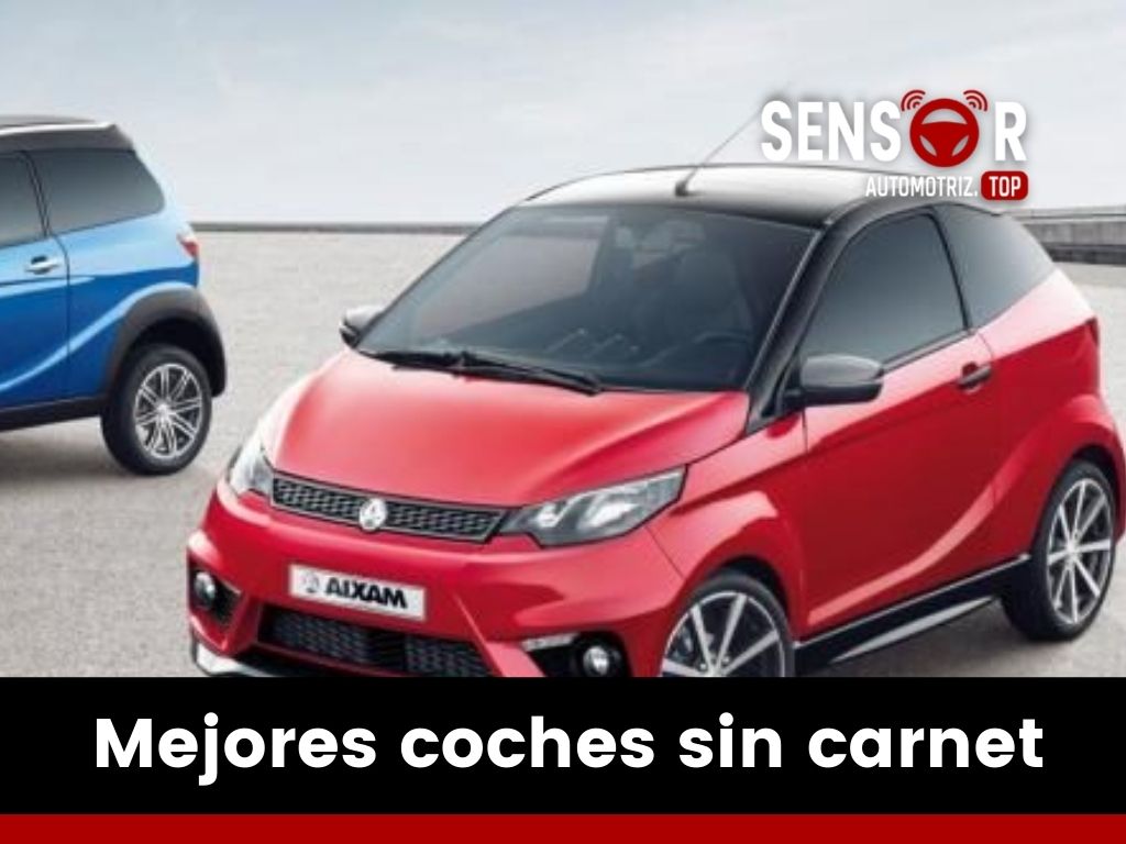 Mejores coches sin carnet
